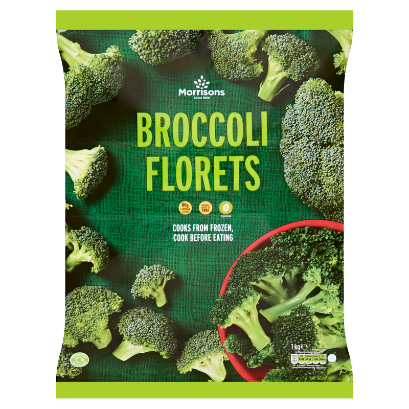Morrisons Broccoli Florets, 900g