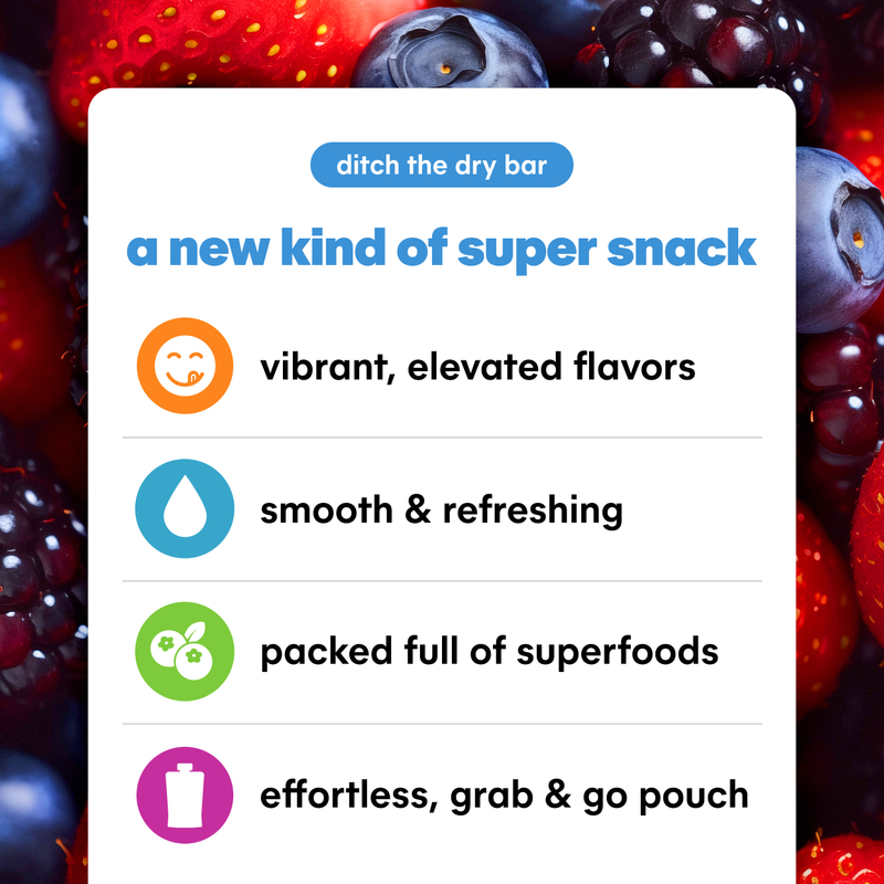 Noka Super Berry Superfood Smoothie 6pk 4.22oz