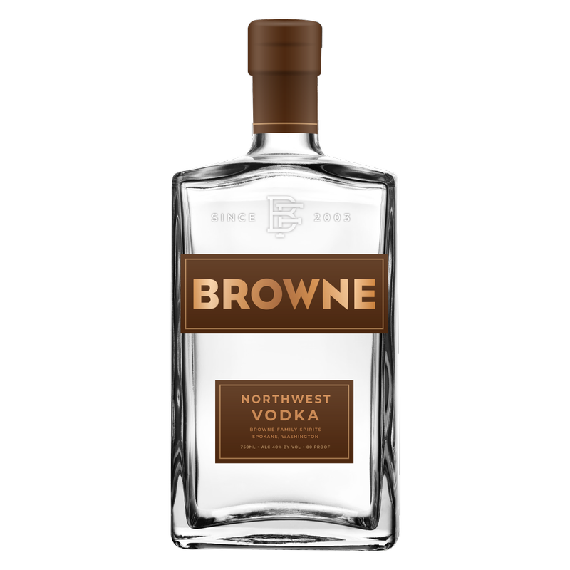Browne Family Northwest Vodka 750ml (80 proof)