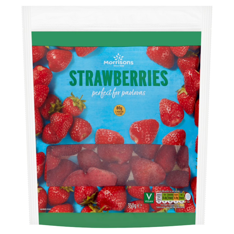 Morrisons Frozen Strawberries, 350g