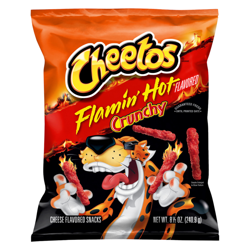 Cheetos Crunchy Flamin' Hot 8.5oz