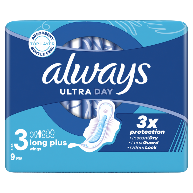 Always Ultra Day Size 3 Pads, 9pcs