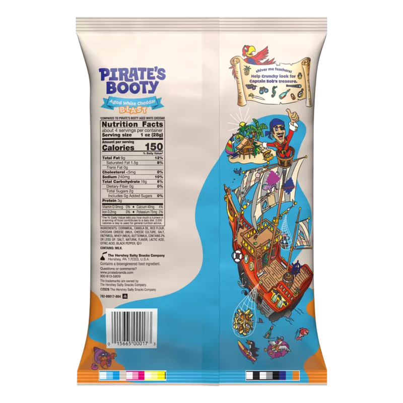 Pirate's Booty Cheddar Blast, 4oz