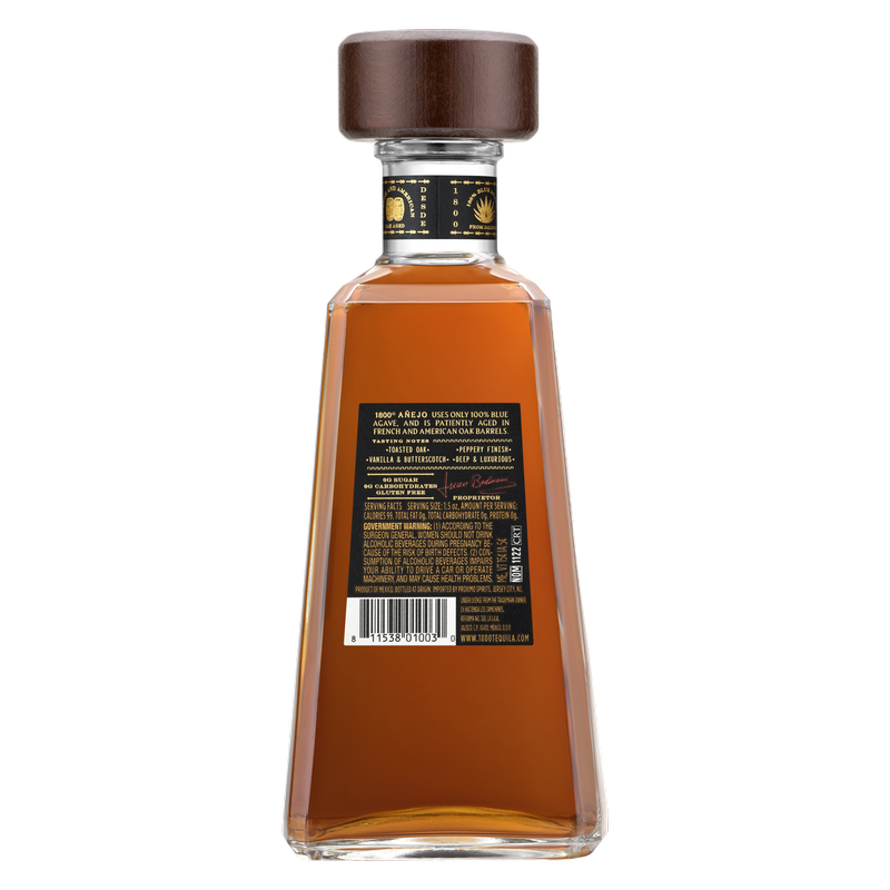 1800 Tequila Anejo 750ml (80 Proof)