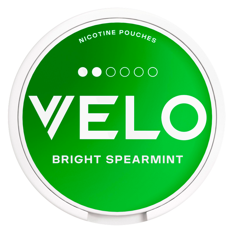 Velo Bright Spearmint Nicotine Pouches (6mg), 20pcs