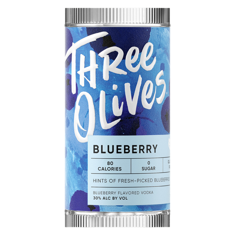 Three Olives Vodka Blueberry 750ml (60 Proof)