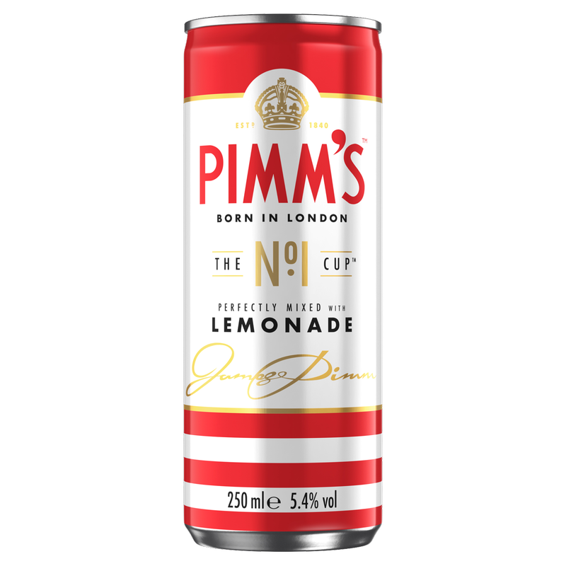 Pimm's No 1 & Lemonade, 250ml