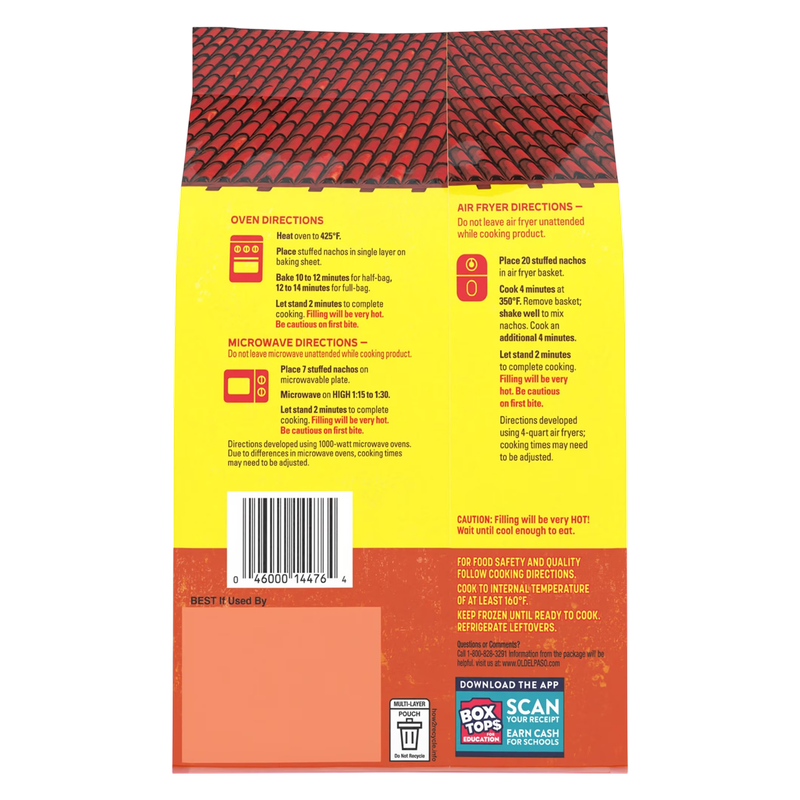 Old El Paso Bold Nacho Cheese Stuffed Nachos 40ct