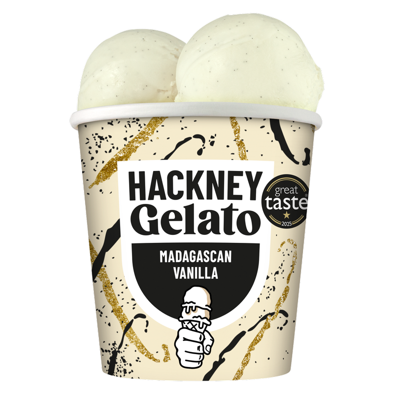 Hackney Gelato Madagascan Vanilla, 460ml
