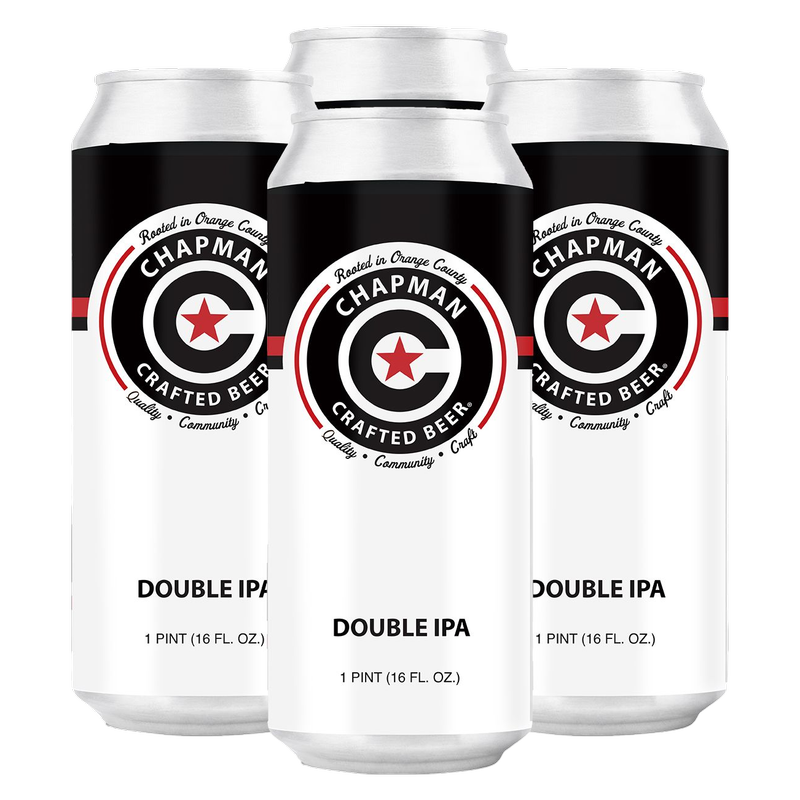 Chapman Crafted Beer Rotating Double IPA 4pk 16oz