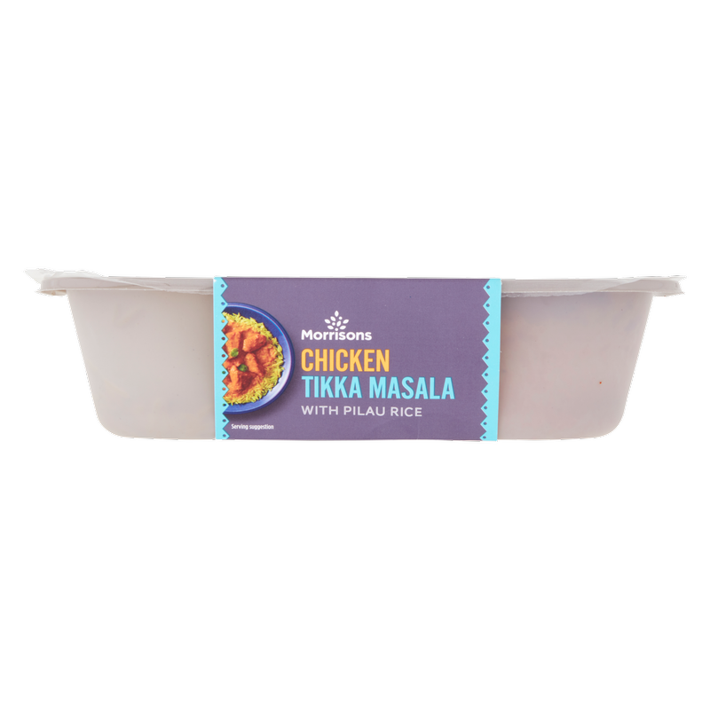 Morrisons Chicken Tikka Masala & Pilau Rice, 375g