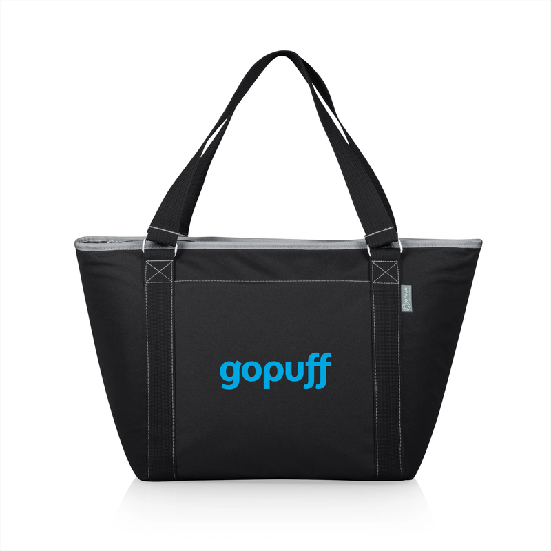 Black Gopuff Cooler Tote Bag