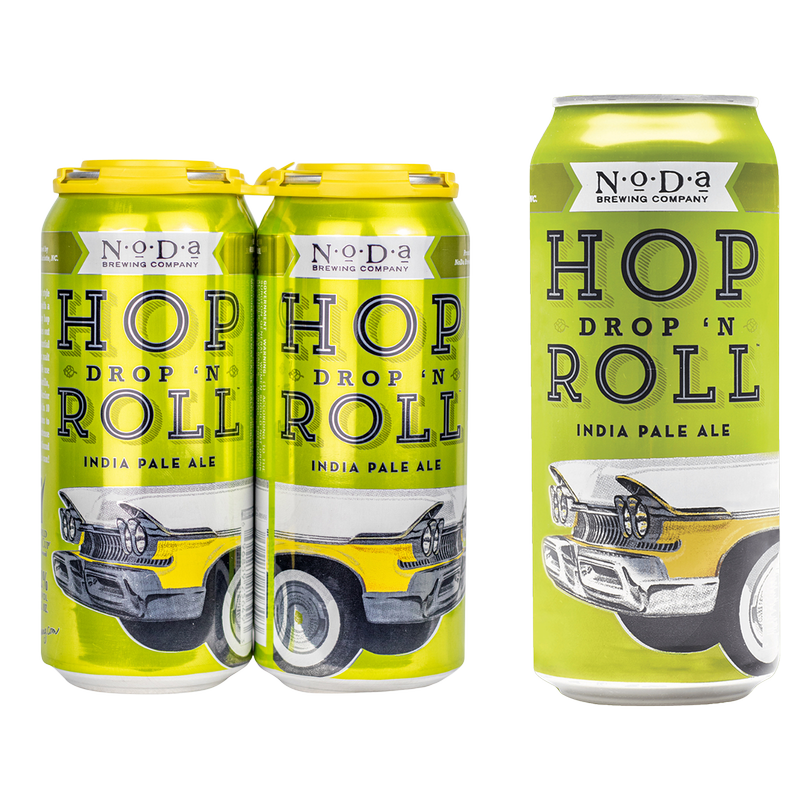 NoDa Brewing Co. Hop Drop & Roll IPA 4pk 16oz Can 7.2% ABV