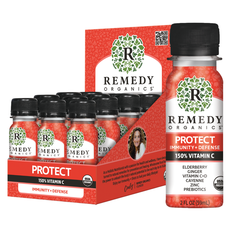 Remedy Organics Wellness Shot Protect 12pk 2oz Bottle- XL