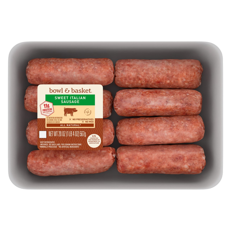 Bowl and Basket Sweet Italian Sausage - 20oz