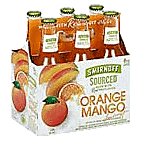 Smirnoff Sourced Orange Mango 6pk 11.2oz Btl