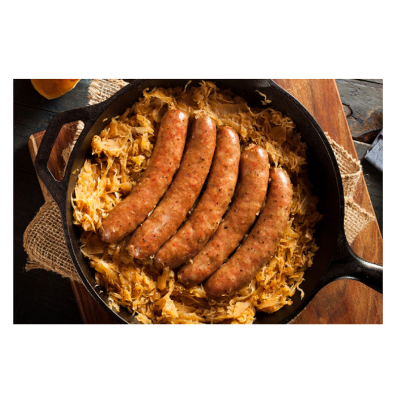 Schaller & Weber Cooked Bratwurst Sausage - 4ct/3.2oz
