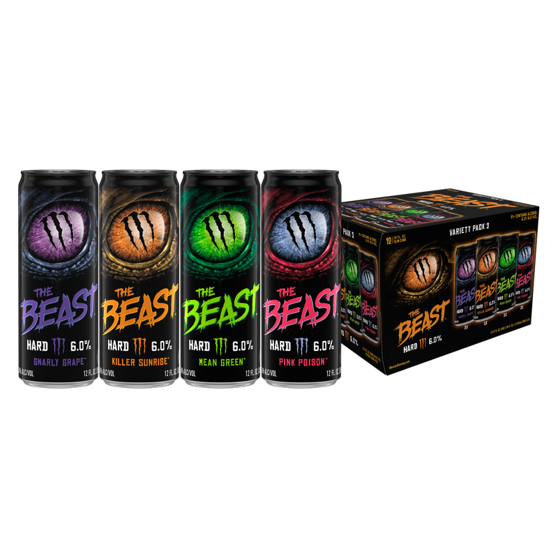 The Beast Unleashed Variety Pack #2 12pk 12oz Can 6% ABV