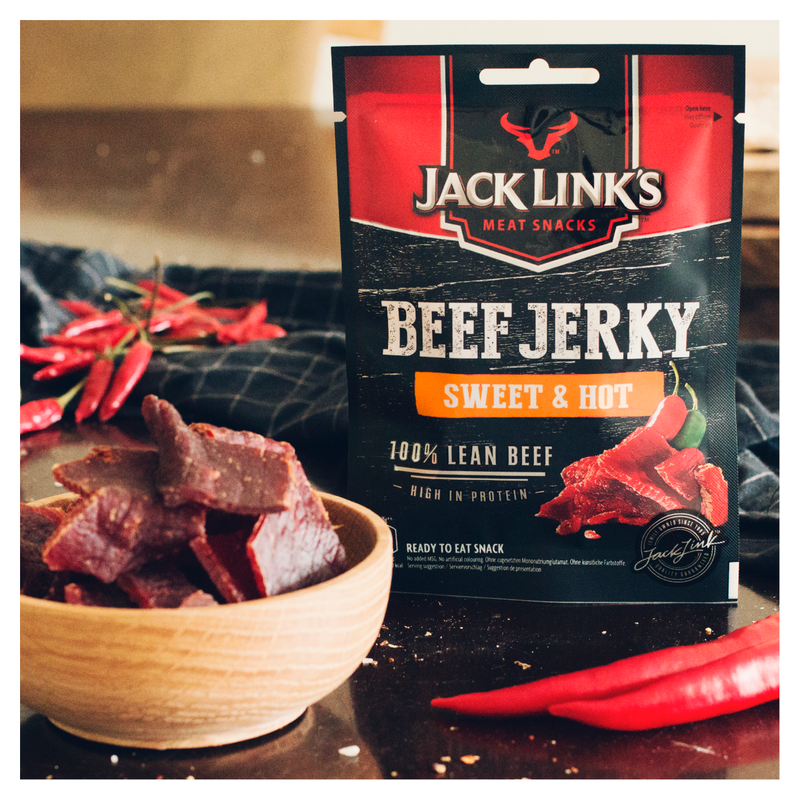 Jack Link's Sweet & Hot Beef Jerky, 25g