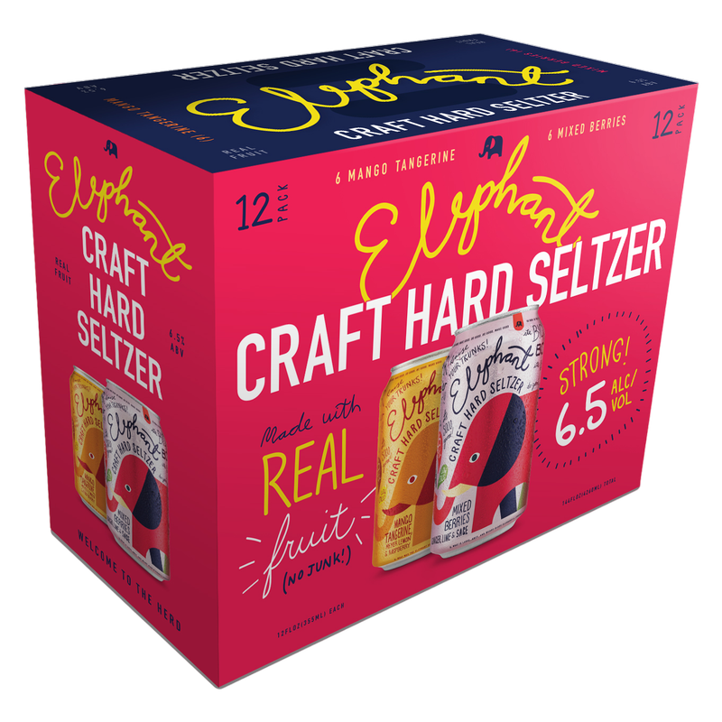 Elephant Craft Hard Seltzer Variety Pack (12PKC 12 OZ)