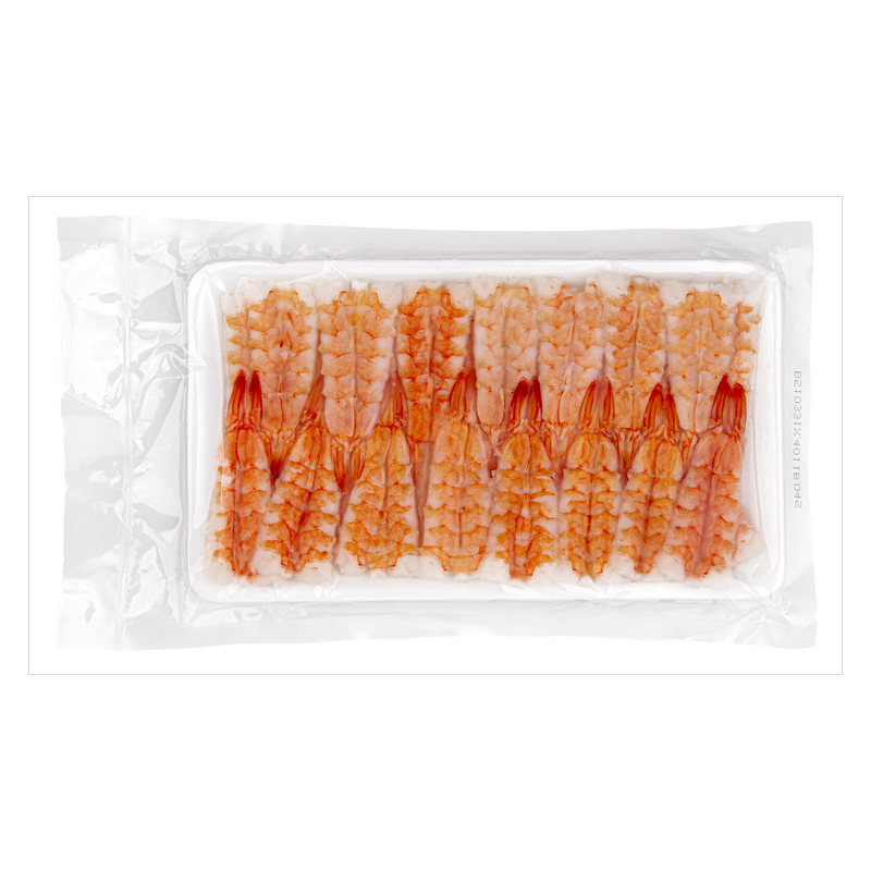 The Fish Society Ebi - Cooked Butterfly Sushi Prawns - Frozen, 185g