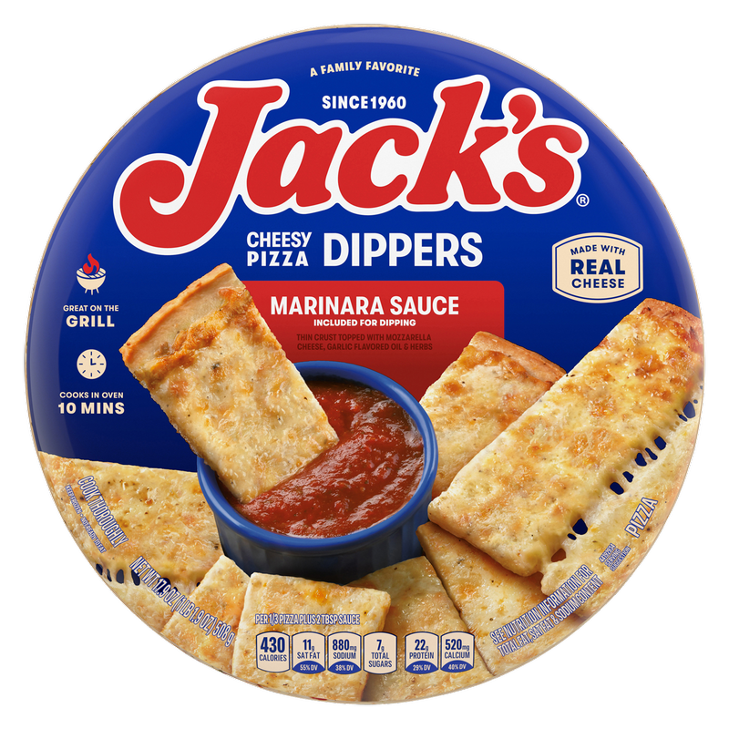 Jack's Cheesey Pizza Dippers