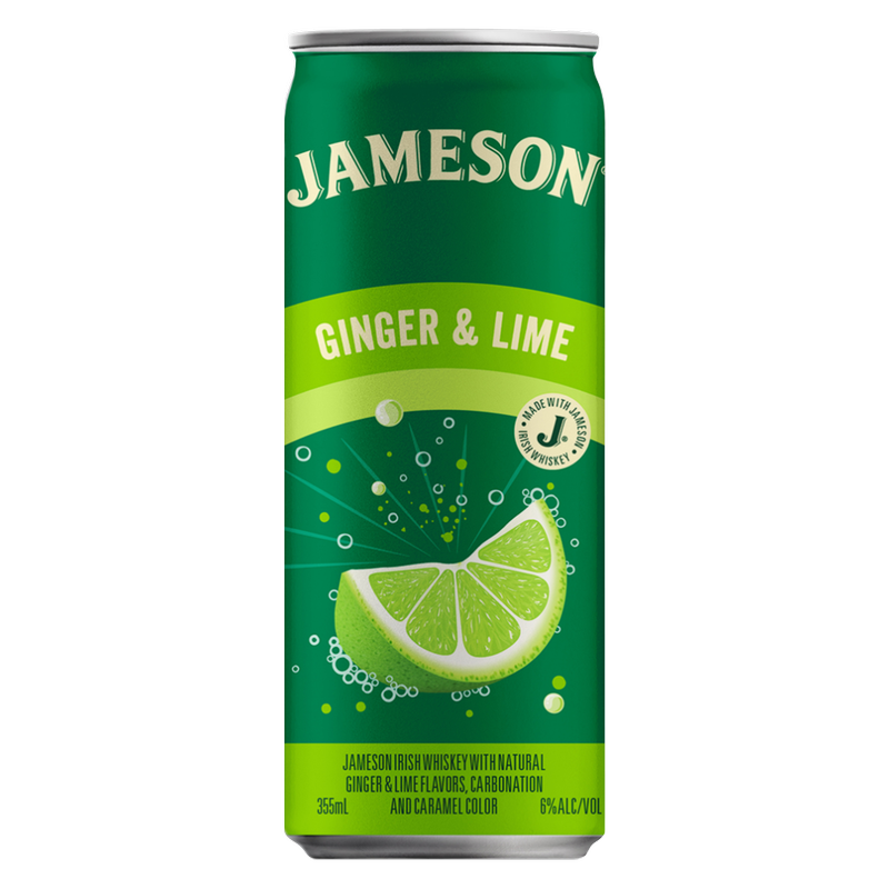 Jameson Ginger & Lime Cocktail 4pk 12oz Cans
