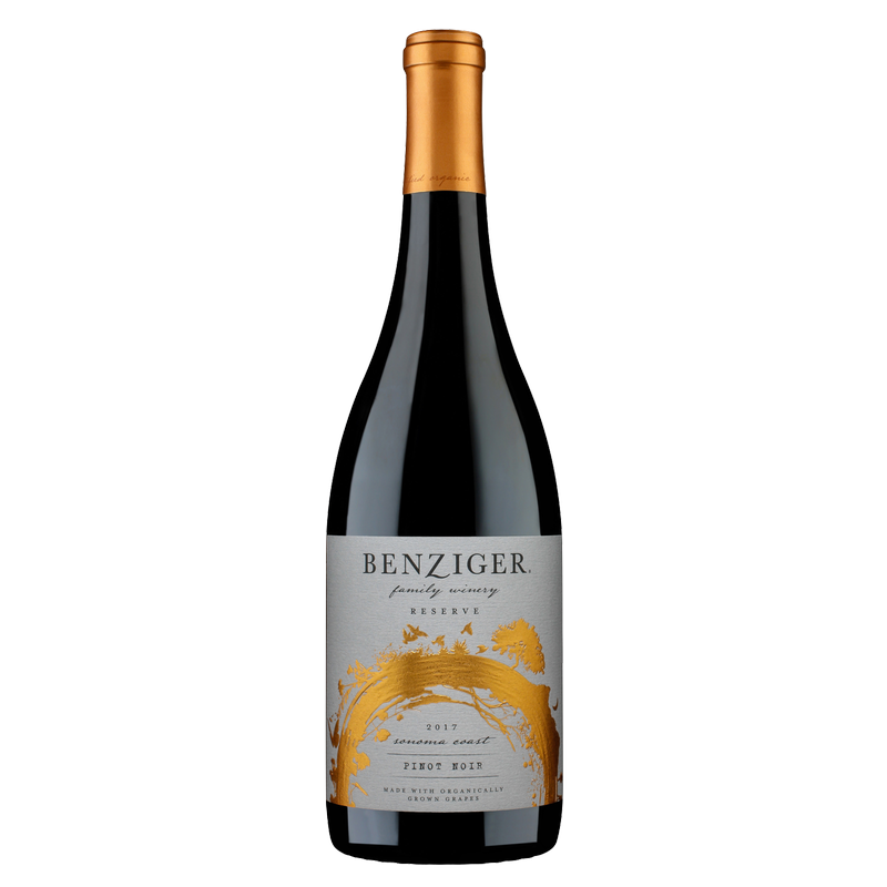 Benzinger Sonoma Coast Pinot Noir 2017 750ml 14.5% ABV