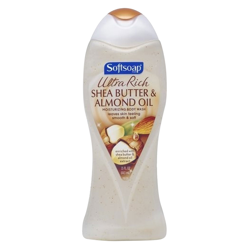 Softsoap Shea and Almond Oil Body Wash 15oz