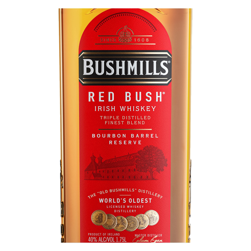 Bushmills Red Bush Irish Whiskey 1.75L (80 Proof)