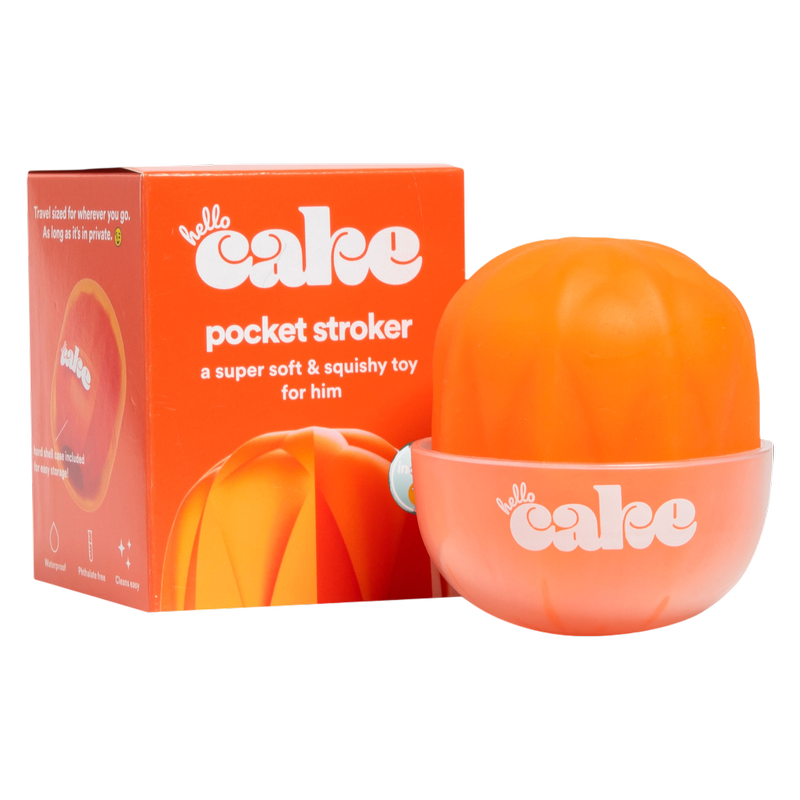 Hello Cake Pocket Stroker, Travel-Sized Sex Toy