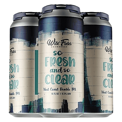 Wild Fields Brewhouse Seasonal DIPA - So Fresh and So Clear 4pk 16oz Can