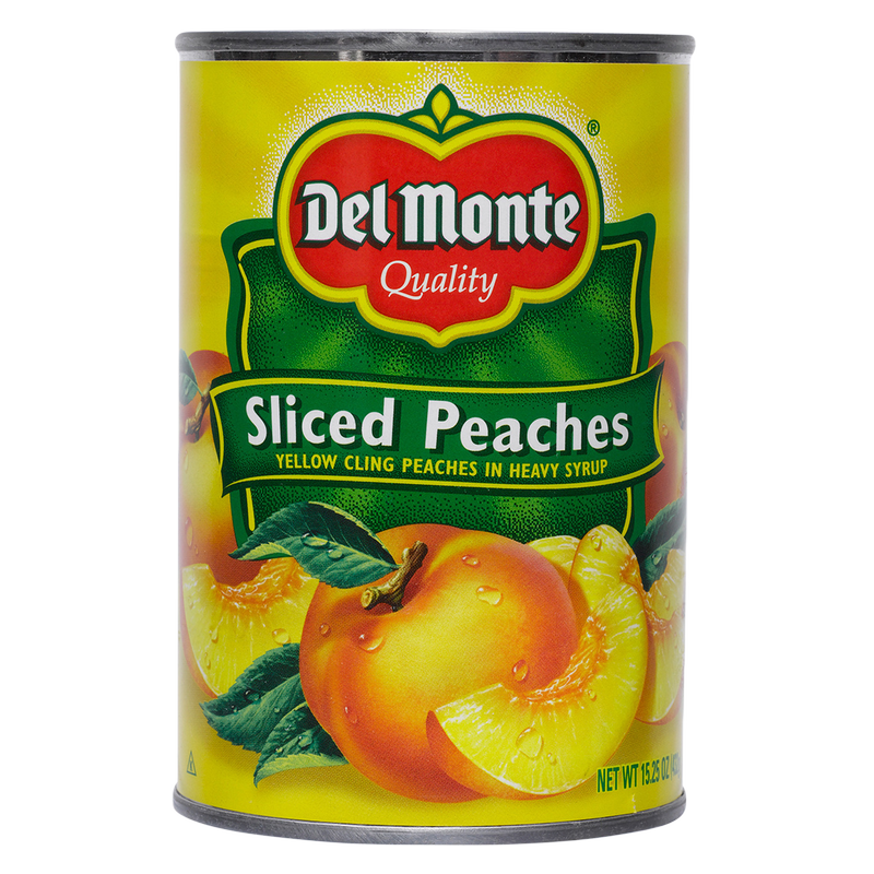 Del Monte Large Sliced Peaches 15.3oz