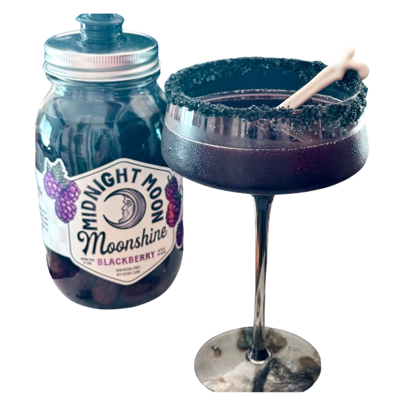 Midnight Moon Blackberry Moonshine, 50ml, 70 Proof (35% ABV)