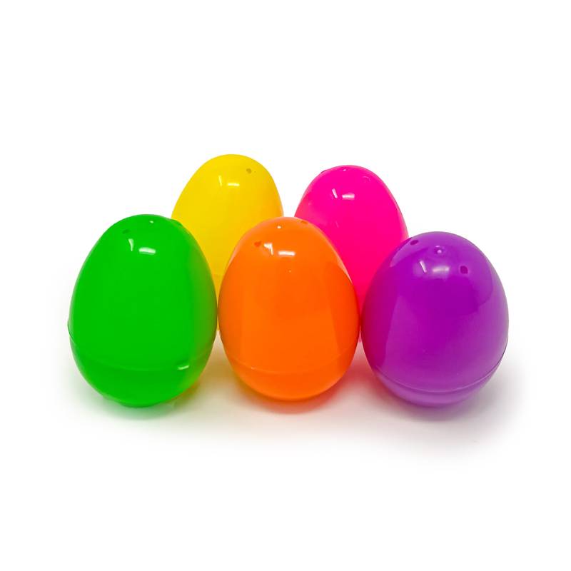 Plastic Fillable Easter Eggs 12ct