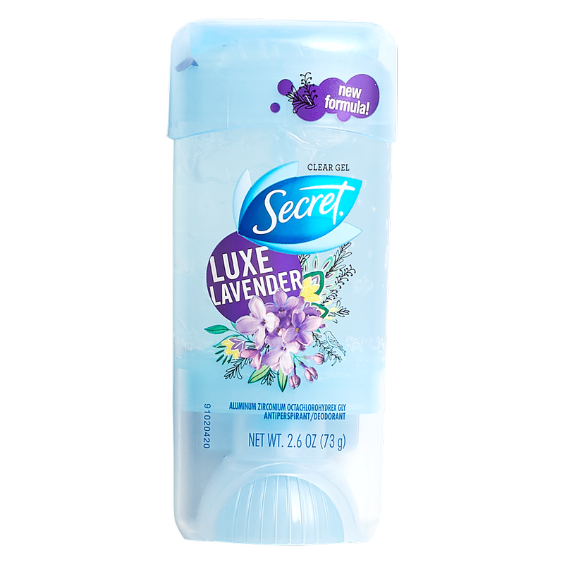 Secret Fresh Antiperspirant Deodorant Clear Gel Lavender 2.6oz