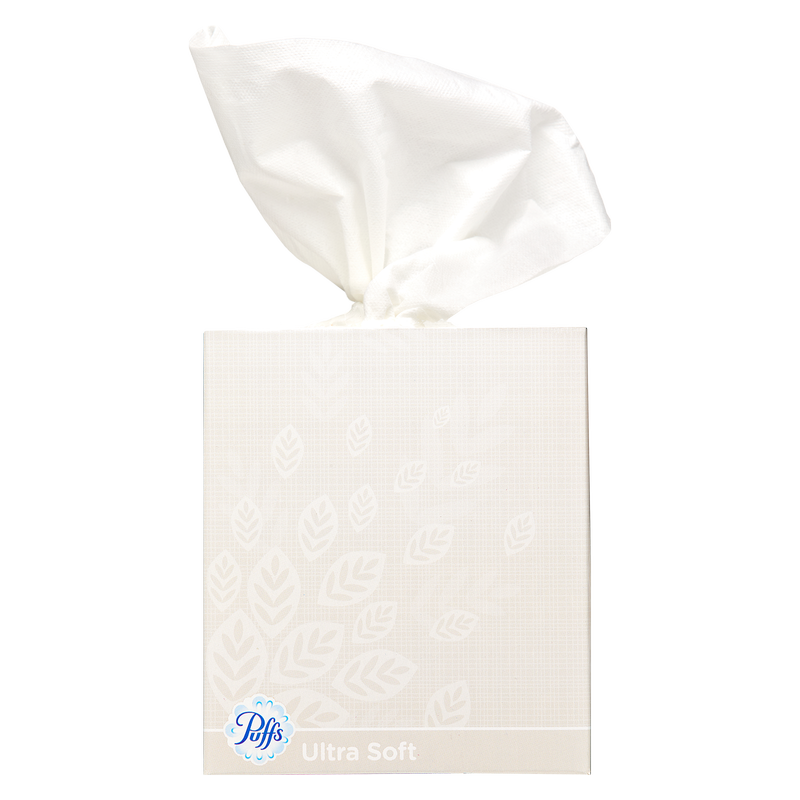 Puffs Ultra Soft & Strong Facial Tissue Box 56ct