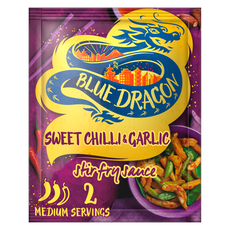 Blue Dragon Sweet Chilli & Garlic Stir Fry Sauce, 120g