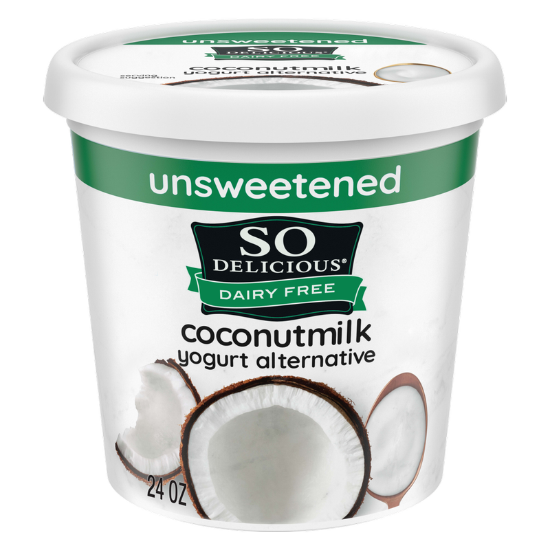 So Delicious Dairy Free Unsweetened Coconut Milk Yogurt Alternative - 24oz