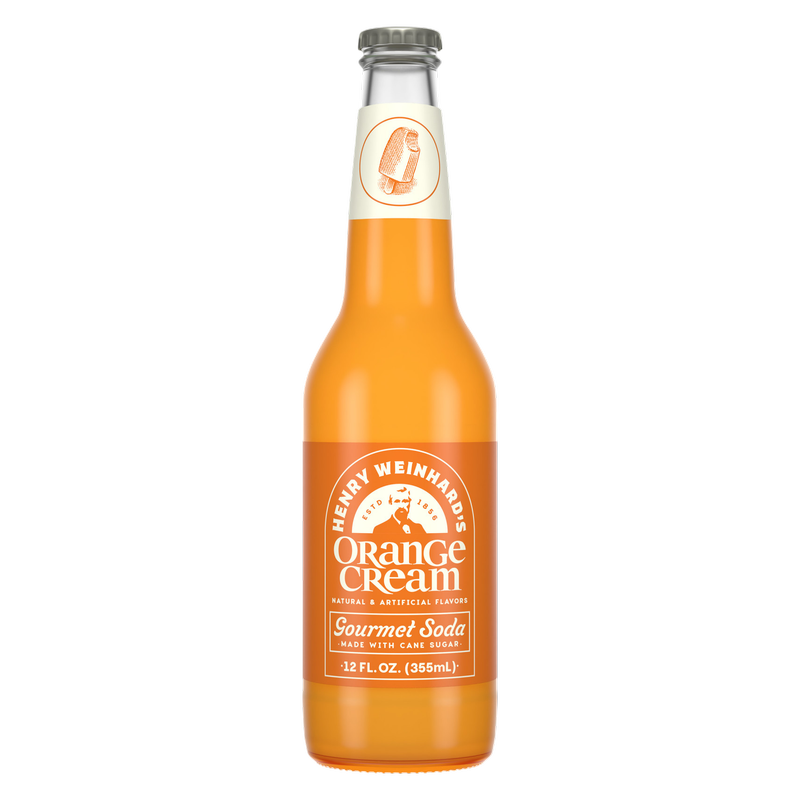 Henry Weinhard's Orange Cream Soda 6pk 12oz Btl