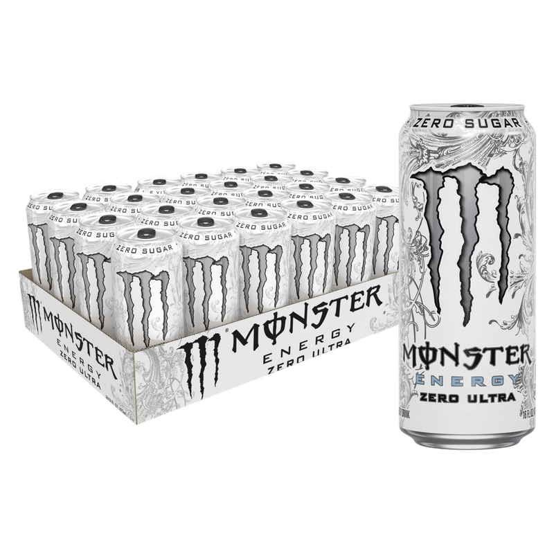 Monster Energy Zero Ultra 24pk 16oz Can