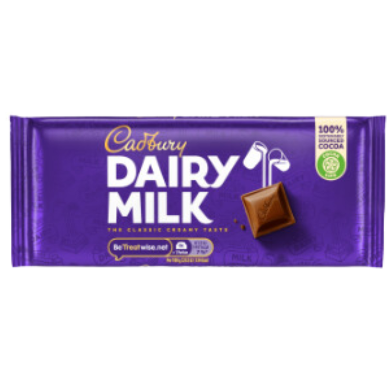 Cadbury Dairy Milk, 110g