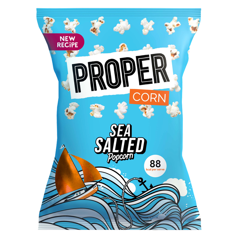 Propercorn Lightly Sea Salted Popcorn, 70g
