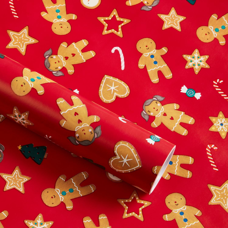 Morrisons Gingerbread Roll Wrap 4m, 1pcs