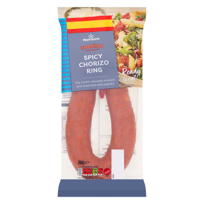 Morrisons Spanish Spicy Chorizo Ring, 200g