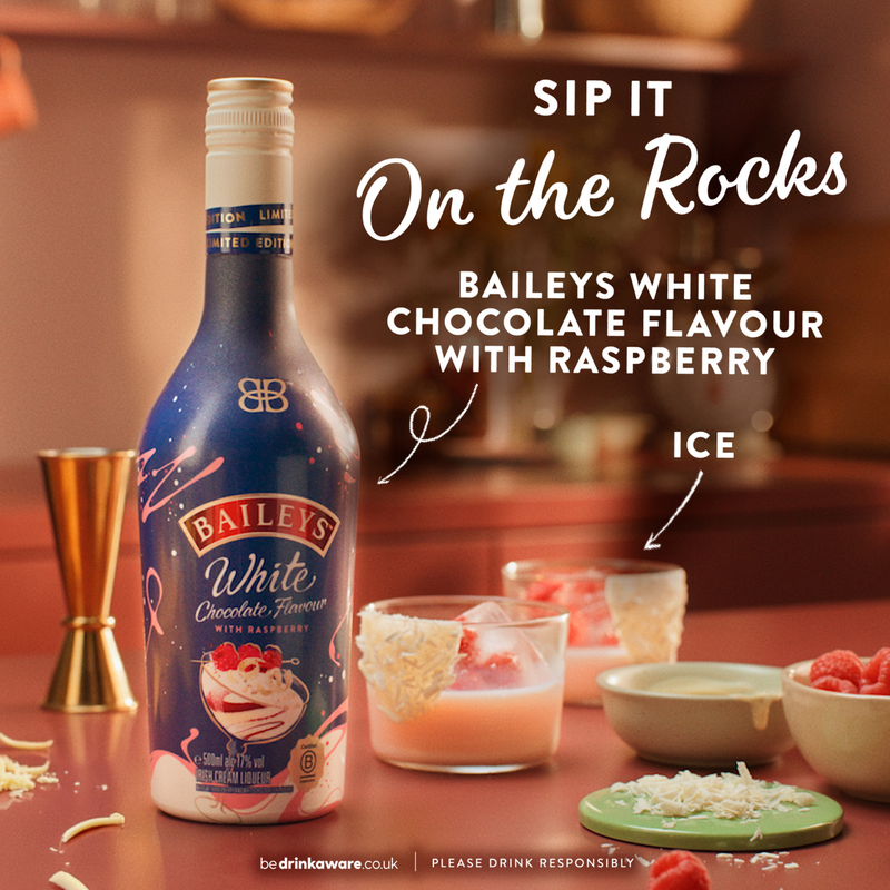 Bailey's White Chocolate & Raspberry, 50cl