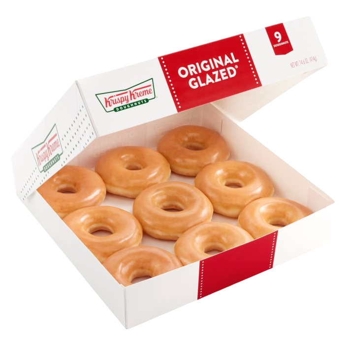 Krispy Kreme Original Glazed Doughnuts - 9ct