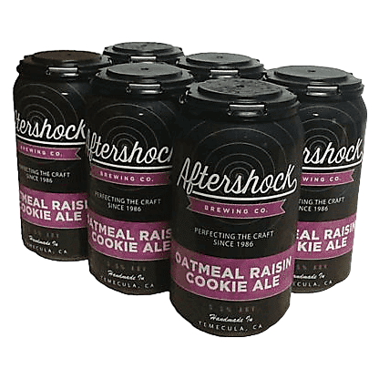 Aftershock Brewing Oatmeal Raisin Cookie Ale 6pk 12oz Can
