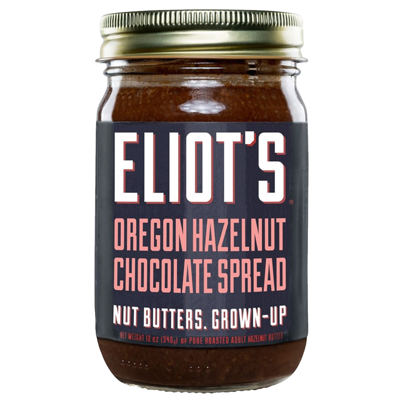 Eliot's Nut Butter Oregon Hazelnut Chocolate Spread 12oz