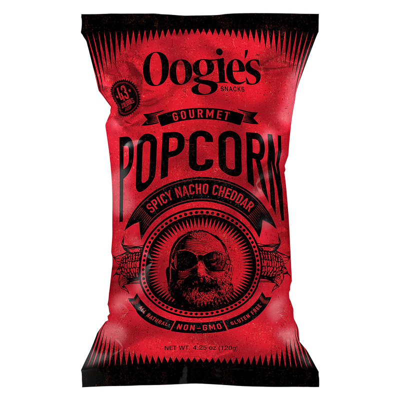 Oogie's Spicy Nacho Cheddar Popcorn 4.25oz